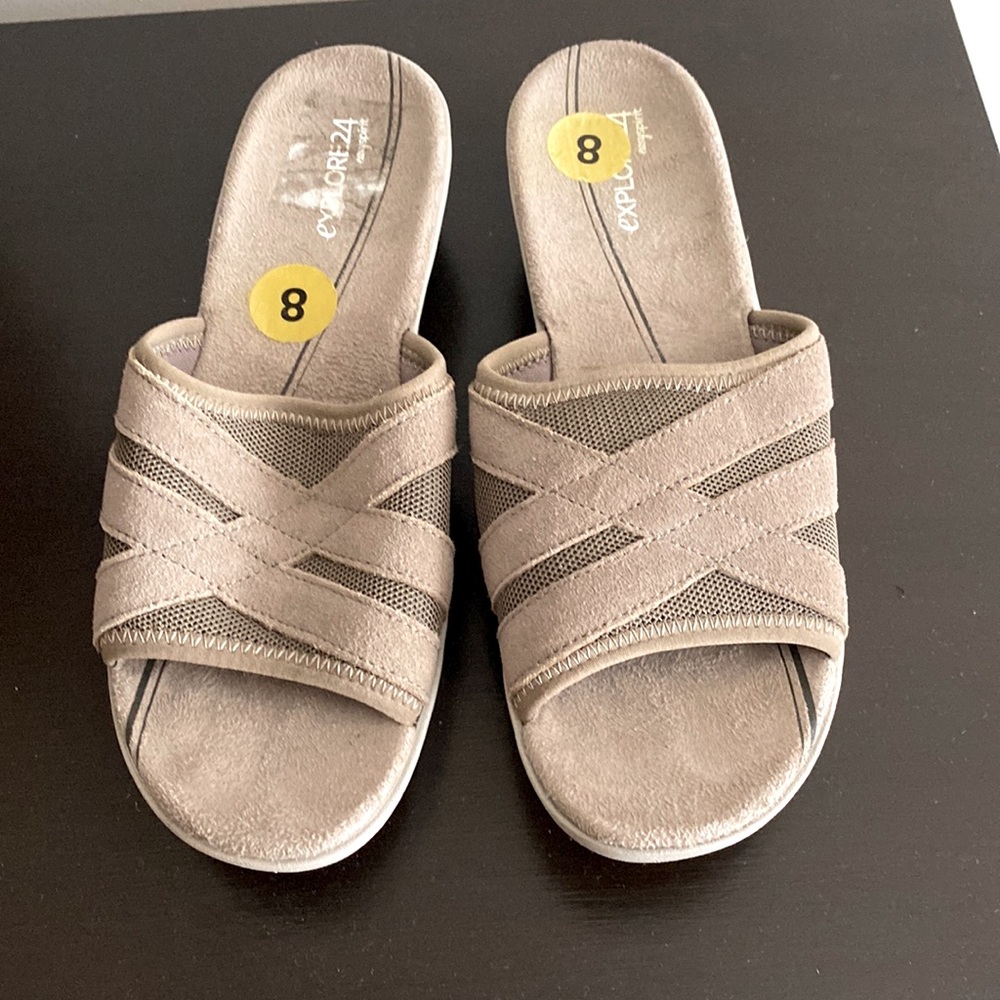 Easy Spirit Explore 24 Mariner Platform Wedge Sandals